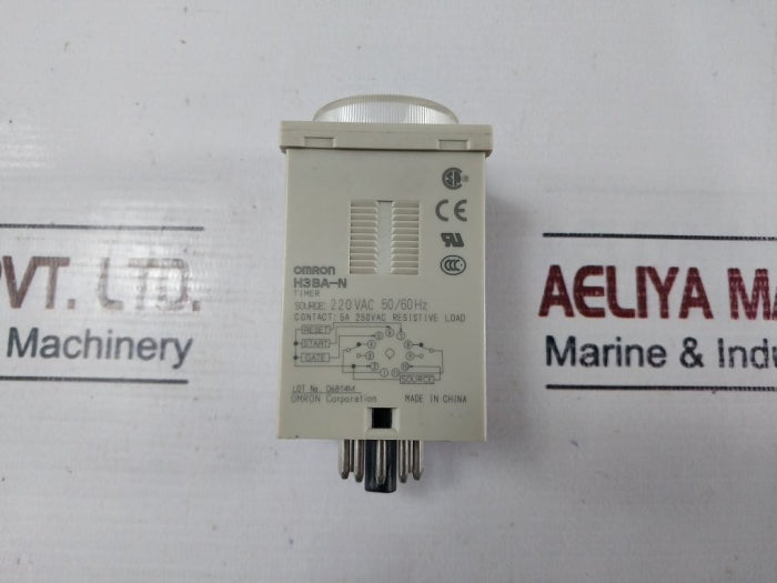 Omron H3Ba-n Timer 220 Vac 50/60 Hz