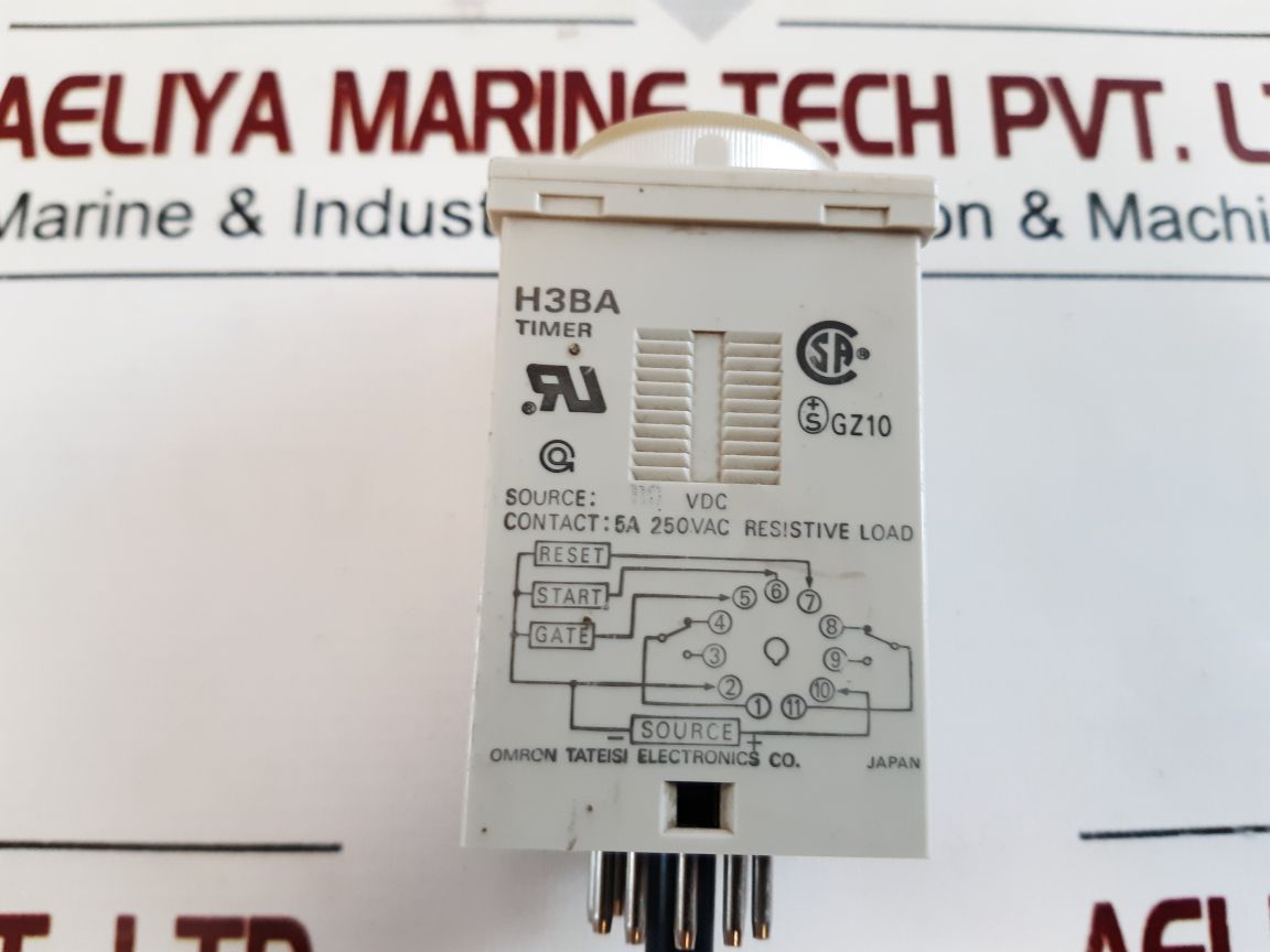 Omron H3Ba Timer 0 To 0.5 Hrs 110 Vdc