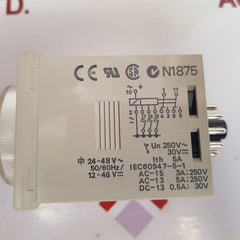 Omron H3Cr-a-315 Timer 1.2S To 300H 24-48 Vac 50/60Hz