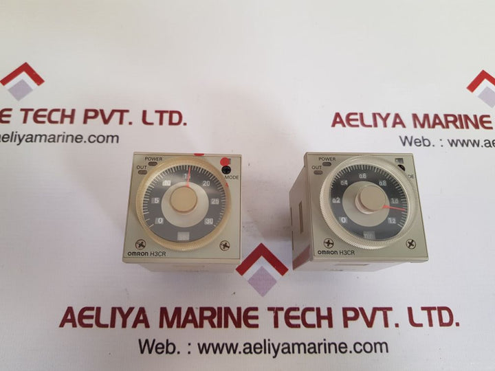 Omron H3Cr-a-315 Timer 24Vdc/Ac 50/60Hz Contact 5A 250Vac - Aeliya Marine Tech