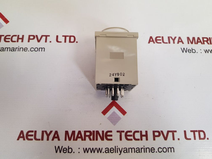 Omron H3Cr-a-315 Timer 24Vdc/Ac 50/60Hz Contact 5A 250Vac - Aeliya Marine Tech