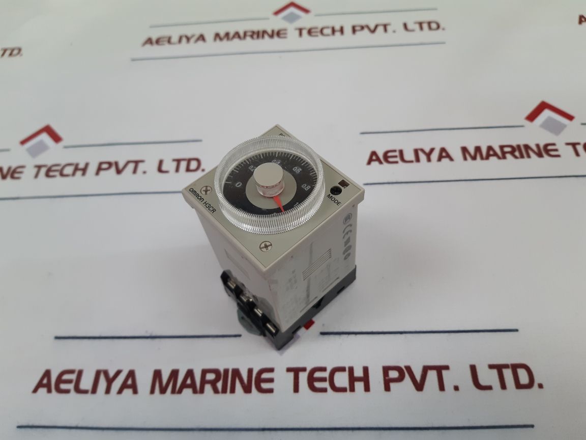 OMRON H3CR-A8 Timer with Base 0-1.2 min 24-48VAC - Aeliya Marine Tech