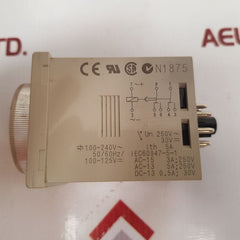 Omron H3Cr-a8E Timer 100-240Vac 100-125Vdc Iec60947-5-1
