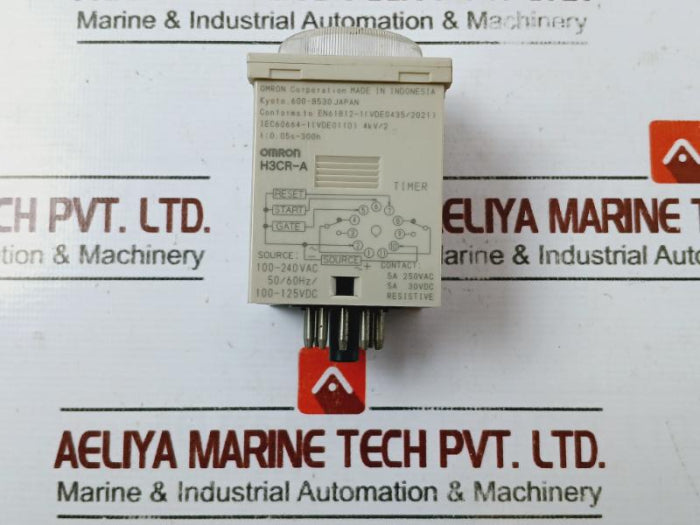 Omron H3Cr-a Solid State Multi Functional Timer Relay 5A 250Vac 5A 30Vdc