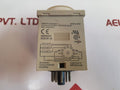 Lot of 2X Omron H3CR-A Time Delay Relay 50/60Hz 5A 250VAC