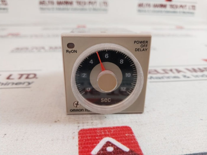 Omron H3cr-h8l Power Off Delay Timer 0.05s To 12s 5a 250vac