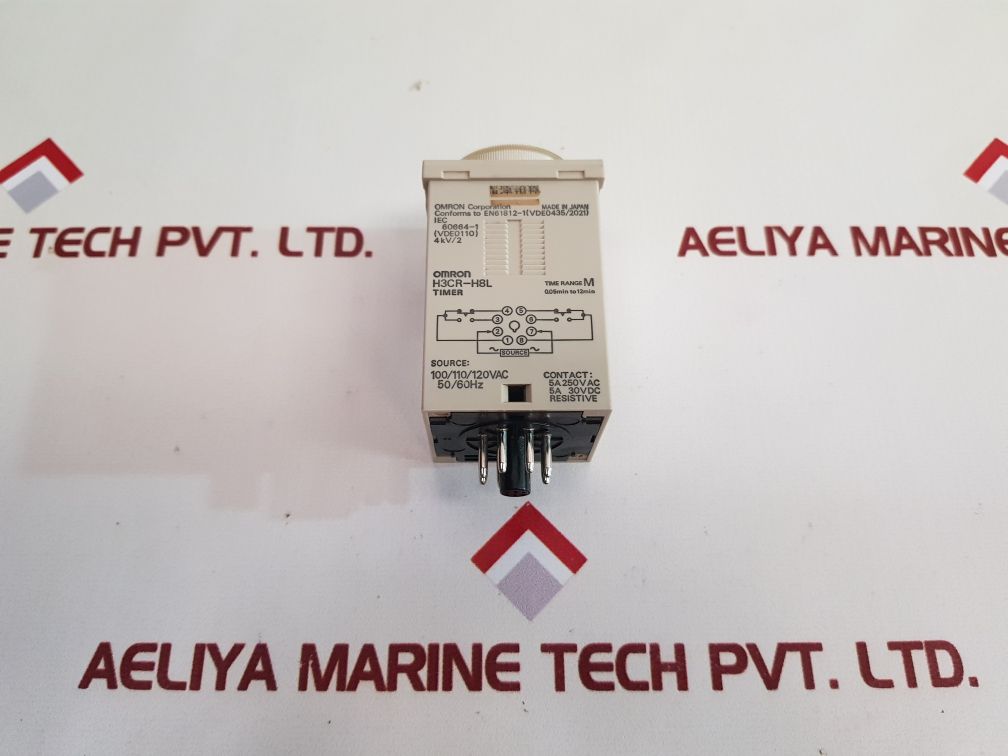Omron H3Cr-h8L Power Off Delay Timer H3Cr