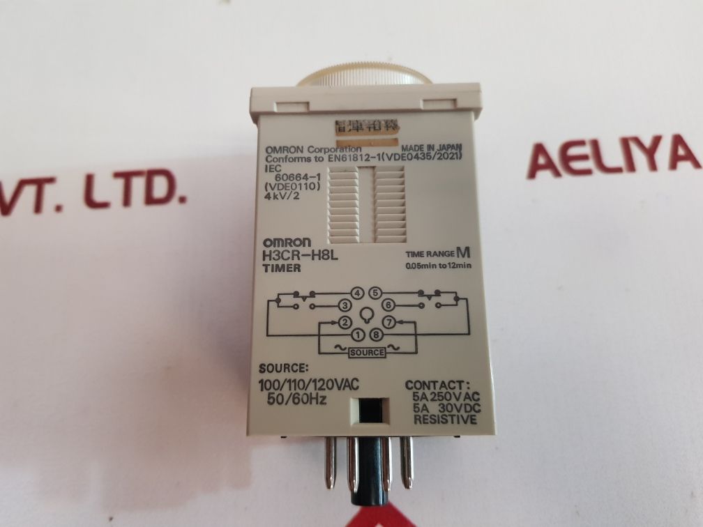 Omron H3Cr-h8L Power Off Delay Timer H3Cr