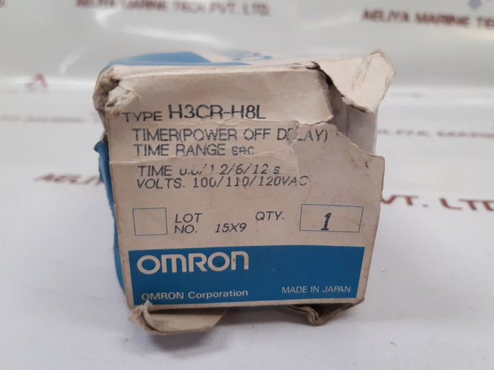 Omron H3Cr-H8L Timer Power Off Delay 0.6 To 12 Sec