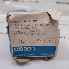 Omron H3Cr-H8L Timer Power Off Delay 0.6 To 12 Sec