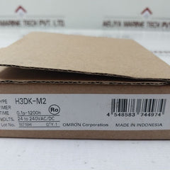 Omron H3Dk-m2 Timer Relay 0.1S-1200H