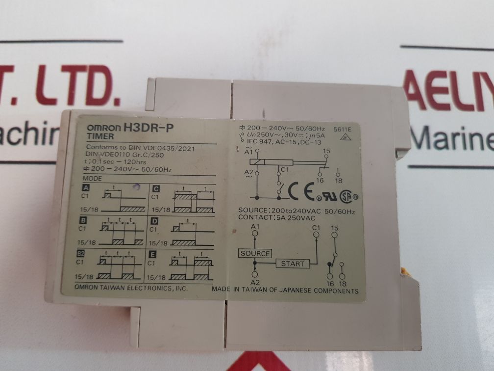 Omron H3Dr-p Timer
