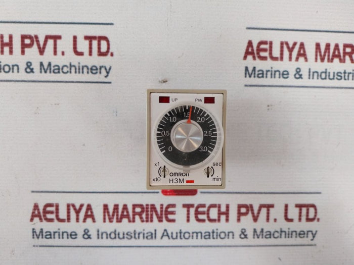 Omron H3M Timer 200/220/240Vac 50/60Hz