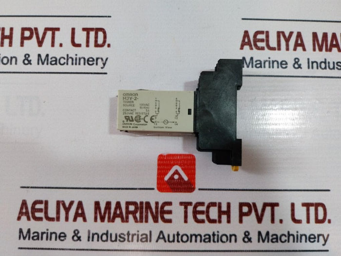 Omron H3Y-2 Time Relay With Base 0-60 Sec 100Vac