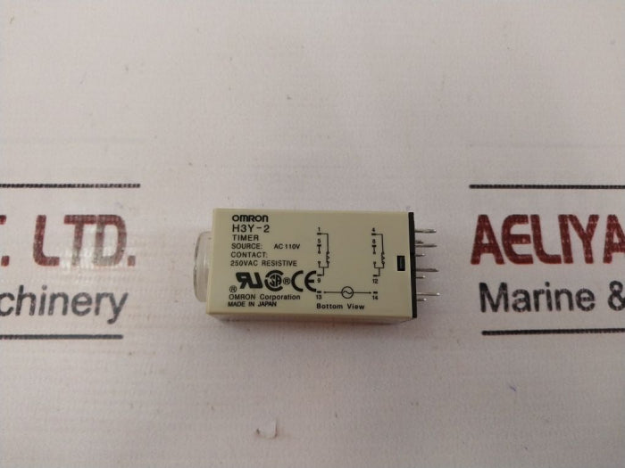 Omron H3Y-2 Timer 0-5 Sec