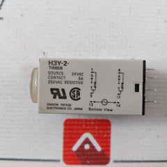 Omron H3Y-2 Timer Relay 24 VAC 0-30 Sec