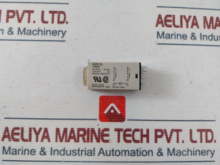Omron H3Y-2 Timer Relay 24 VAC 0-30 Sec