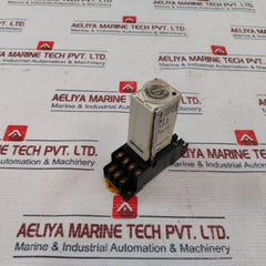 Omron H3Y-2 Timer Relay With Base 24Vdc 0-1.0 Sec