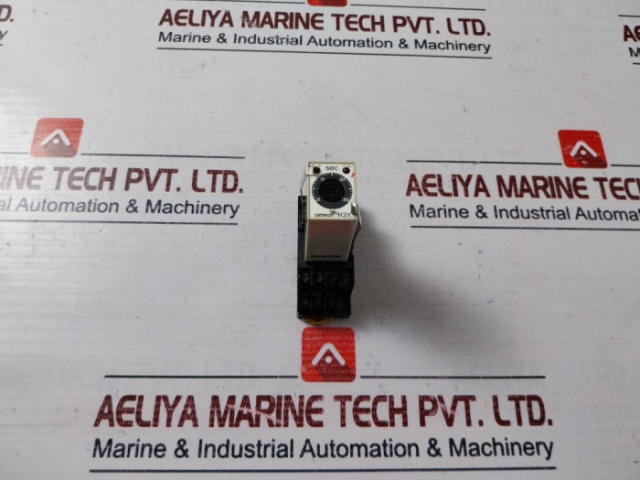 Omron H3Y-2 Timer With Base 0-30 Sec 24V Ac 5A