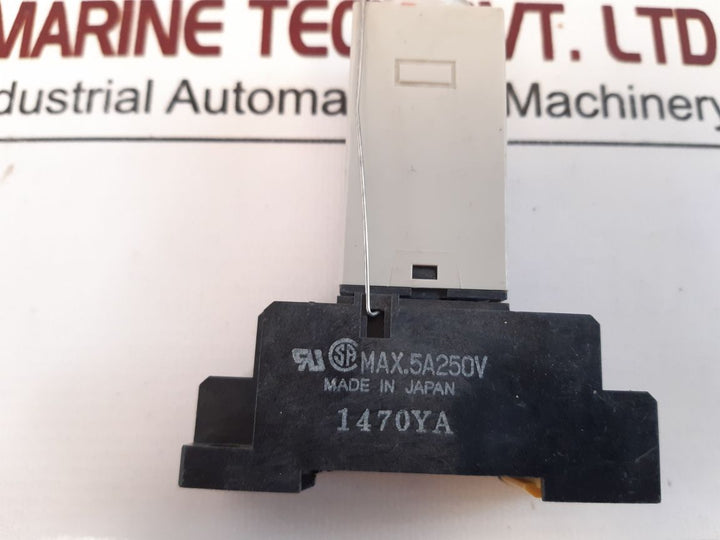 Lot of 4X Omron h3y-4 timer 24vdc