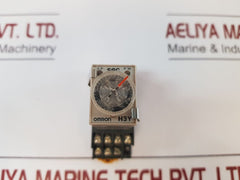 Lot of 4X OMRON H3Y-4 Timer Relay 24VDC 3A Timer 0-5 Sec