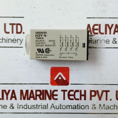 Omron H3Y-4 Solid State Timer 0-30 Sec 528200-0004 24Vdc