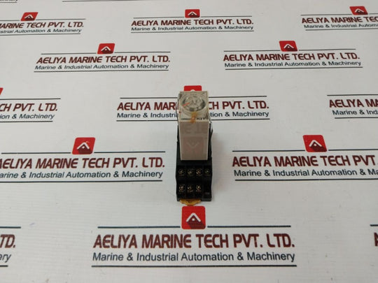 Omron H3Y-4 Timer Relay With Base Ac100-120V 50/60Hz