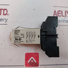 Omron H3Y-4 Timer With Base 0-30 Sec 220Vac 50/60Hz