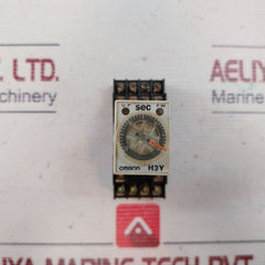 Omron H3Y-4 Timer With Base 0-30 Sec 220Vac 50/60Hz