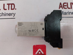 Omron H3Yn-2 Timer Relay With Base 0.1S-10 Min Ac100-120V