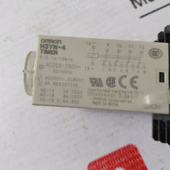 Omron H3Yn-4 Timer Base 0.1S -10Min