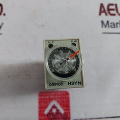 Omron H3Yn-4 Timer Relay 0.1S-10Min 50/60Hz