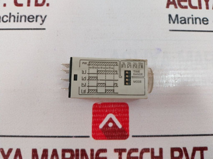 Omron H3Yn-4 Timer Relay With Base Ac100-120V 1S-10M