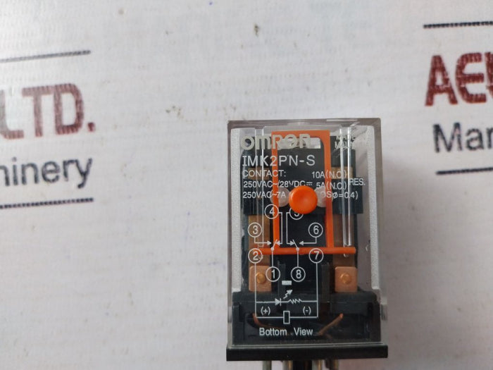 Omron Imk2Pn-s General Purpose Relay 250Vac~7A 24 Vdc