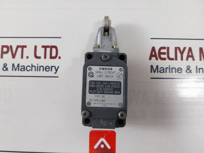 Omron Wld2 Small 2-circuit Limit Switch 0.8A-125V Dc 600V. Acmax 672010