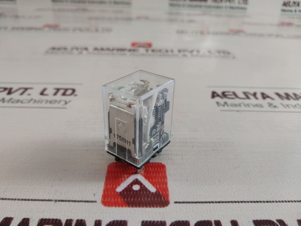 Lot Of 6X Omron Ly2N Relay 12A 240Vac