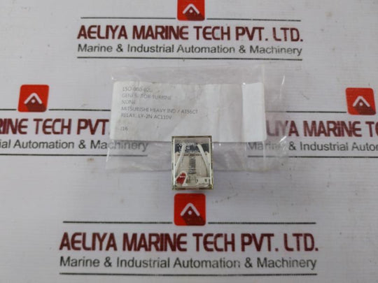 Omron Ly2N Power Omron Safety Relays 100/110Vac 1/2Hp 120Vac At56Ct