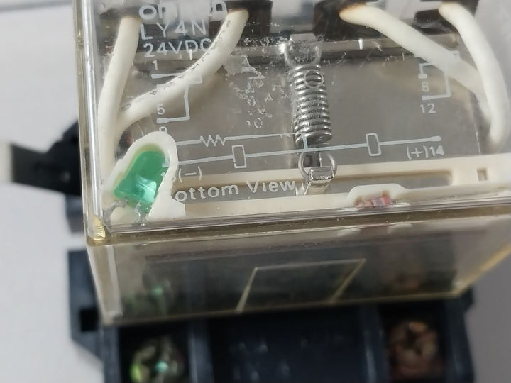 Omron Ly4N Relay 24Vdc