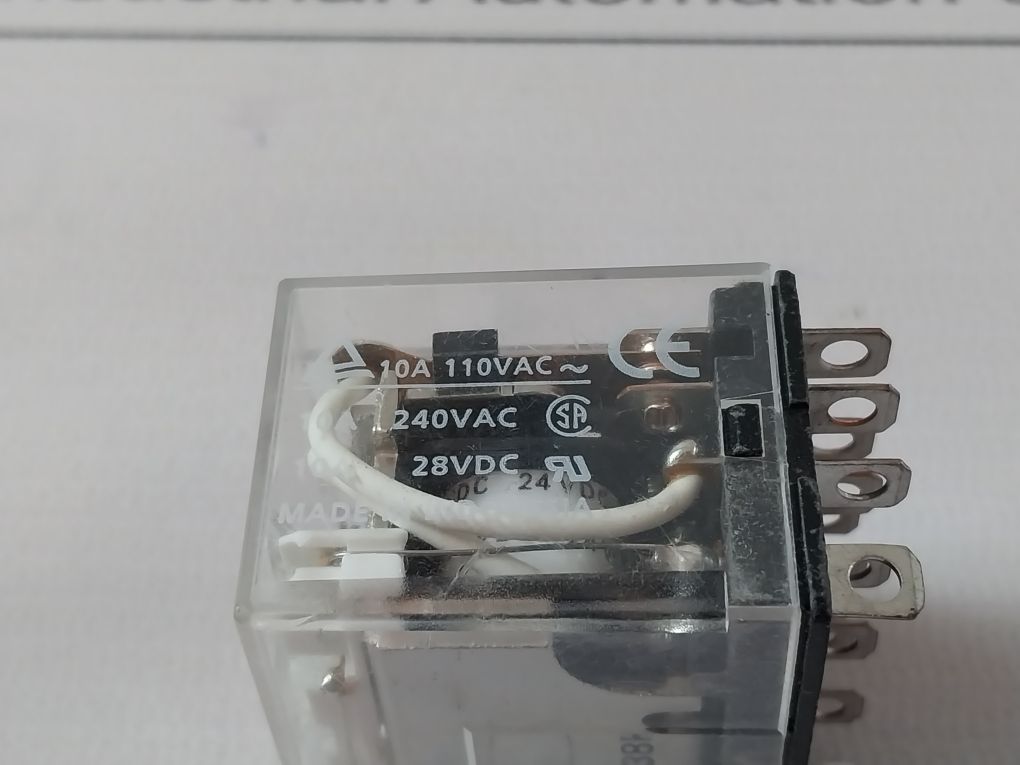 Lot of 7X Omron LY4N Relay 10A 110VAC