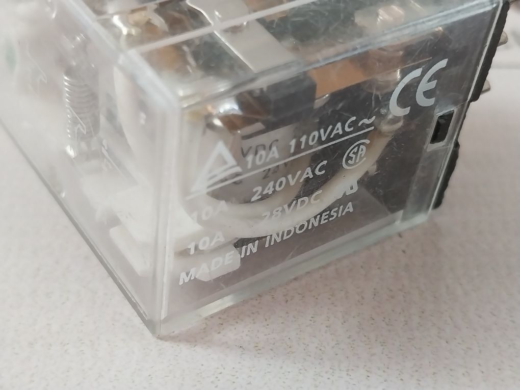 Lot of 7X Omron LY4N Relay 10A 110VAC