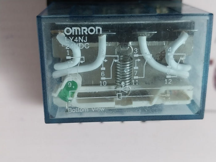 Omron LY4NJ Power Relay With Socket 24VDC