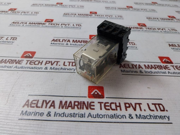 Omron Mk2P-i Cube Relay With Socket Base 10A 250V