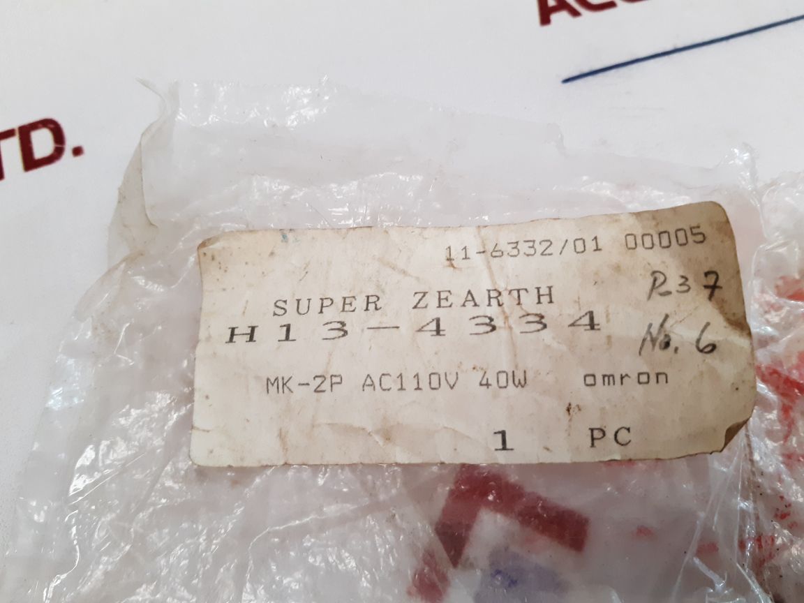 Omron Mk2P Power Relay Ac110V 40W