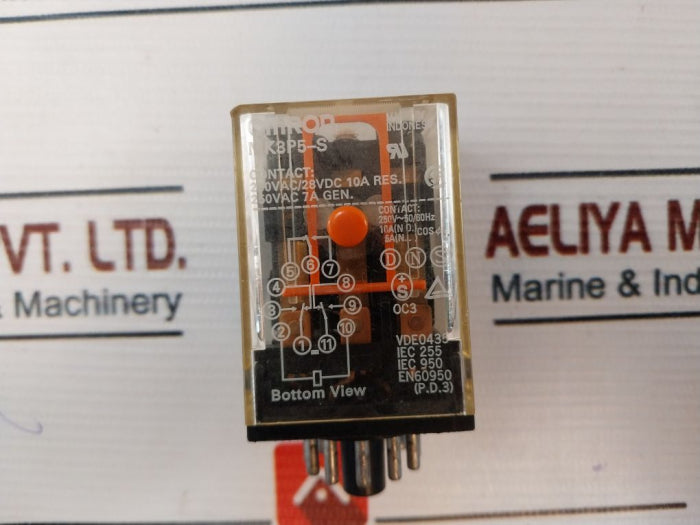 Omron Mk3P5-s Relay Coil 250V~50/60Hz