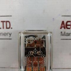 Omron Mk3P Coil Relay W/Base Unit 100/110Vac