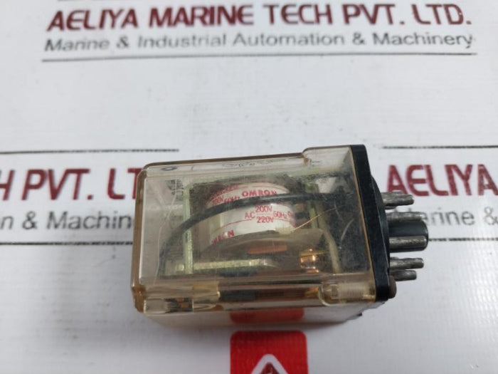 Omron Mk3p Compact Power Relay Ac 200v/220v 60hz