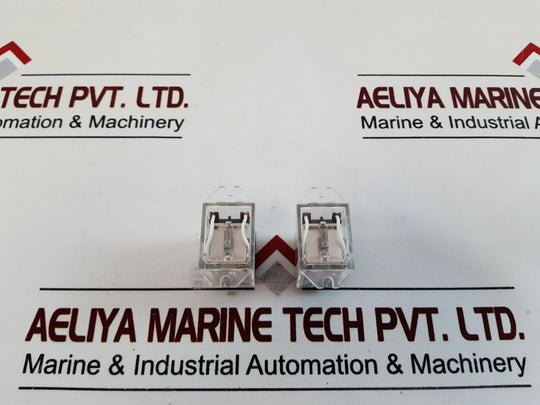 Lot Of 2X Omron My2F Power Relay 5A 240V Ac1