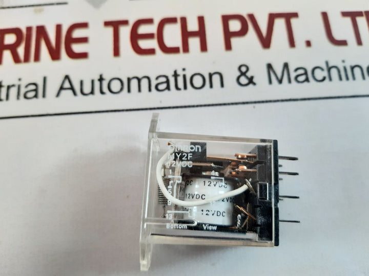 Lot Of 2X Omron My2F Power Relay 5A 240V Ac1