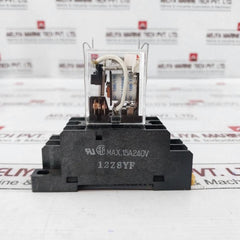 Omron My2N Miniature Power Relay With Socket Ptf08A 100/110 Vac