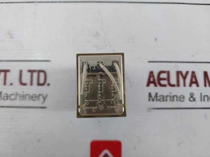 Omron My3 3-pole Miniature Power Relay 24Vdc